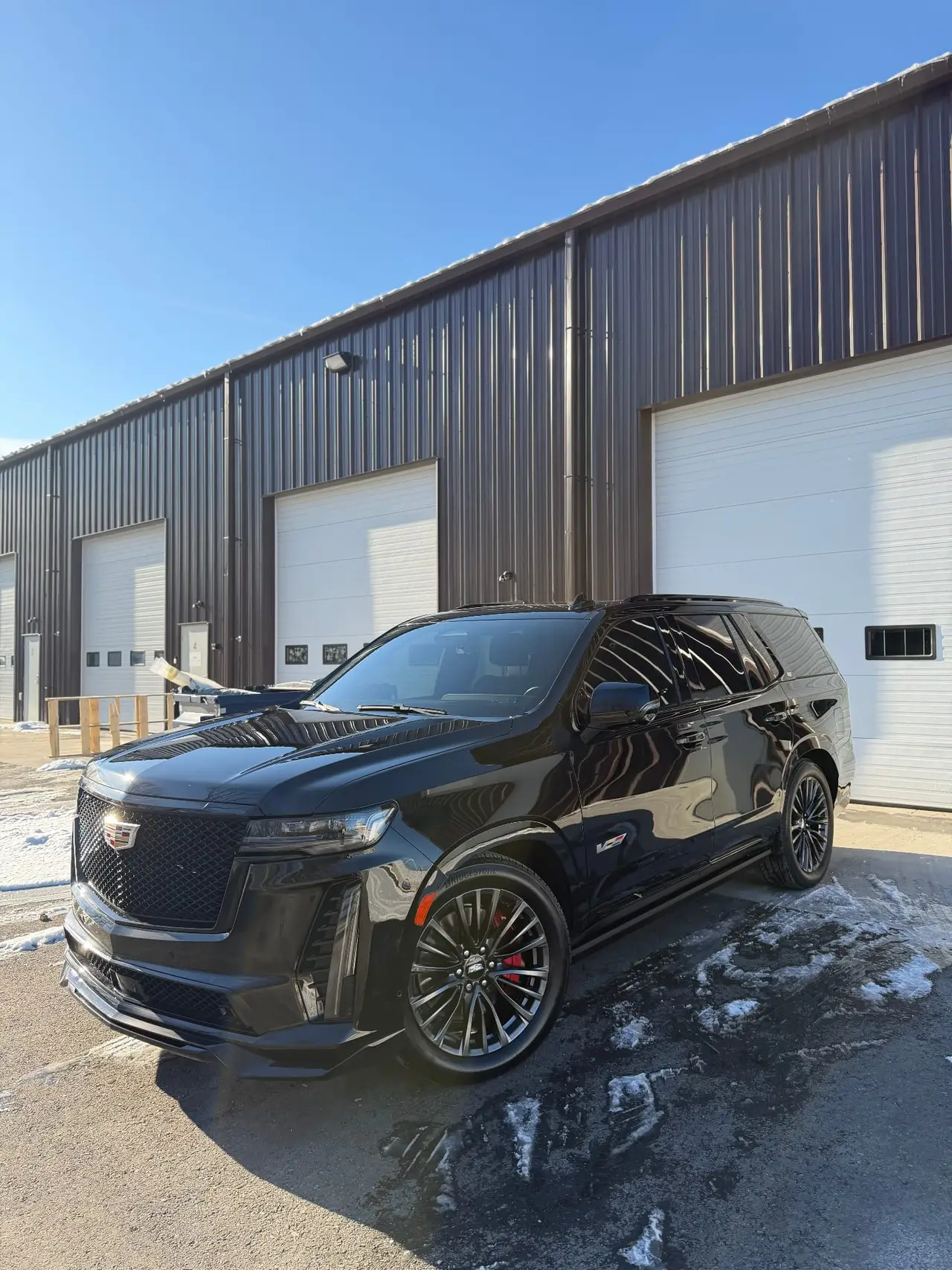 Cadillac Escalade V ceramic coating Leicester Massachusetts