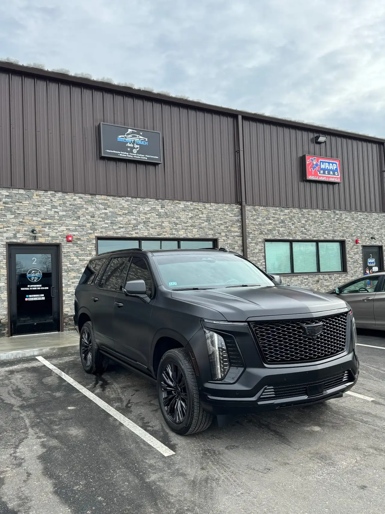 Cadillac Escalade PPF installation Shrewsbury MA