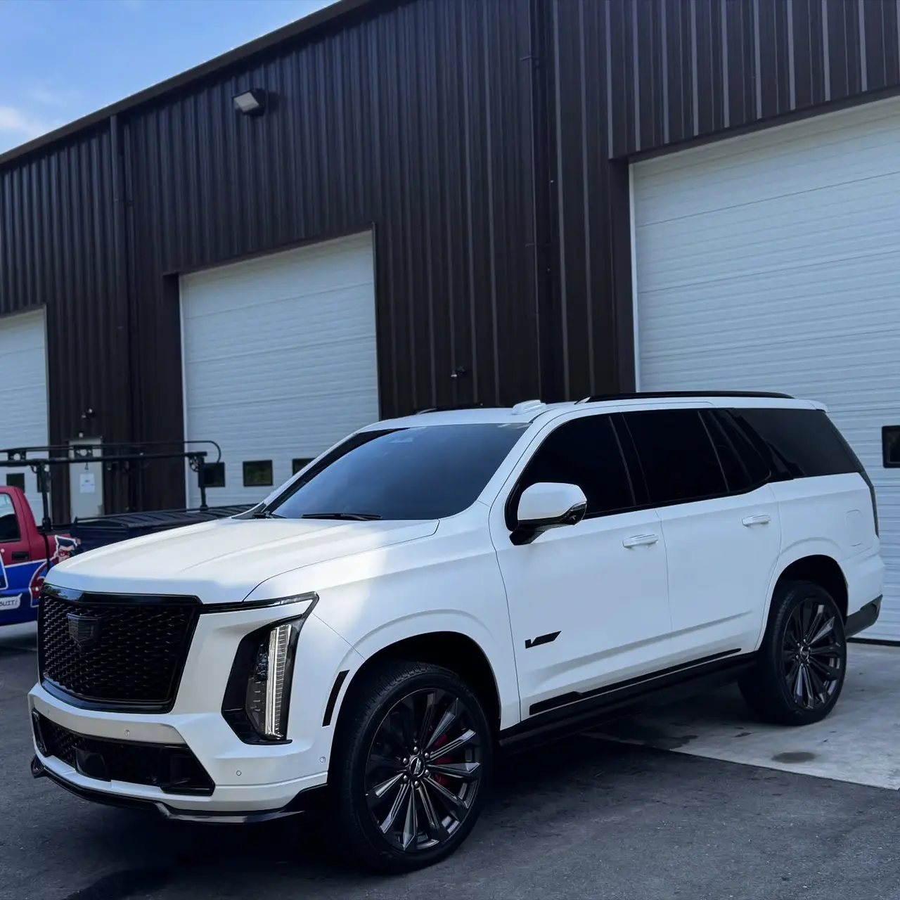 Cadillac Escalade-V PPF installation West Boylston area