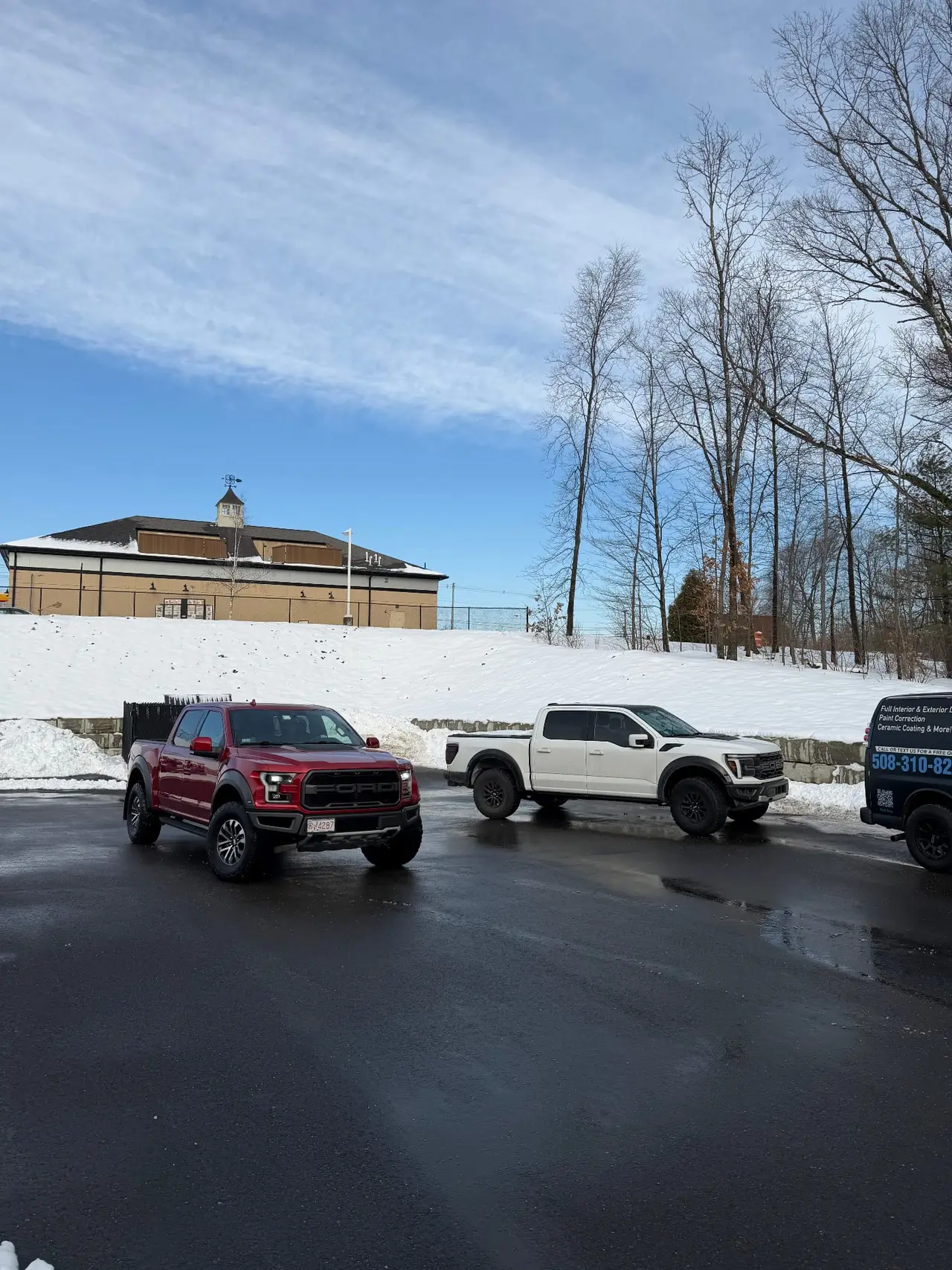 Ford Raptor fleet detailing Spencer Massachusetts