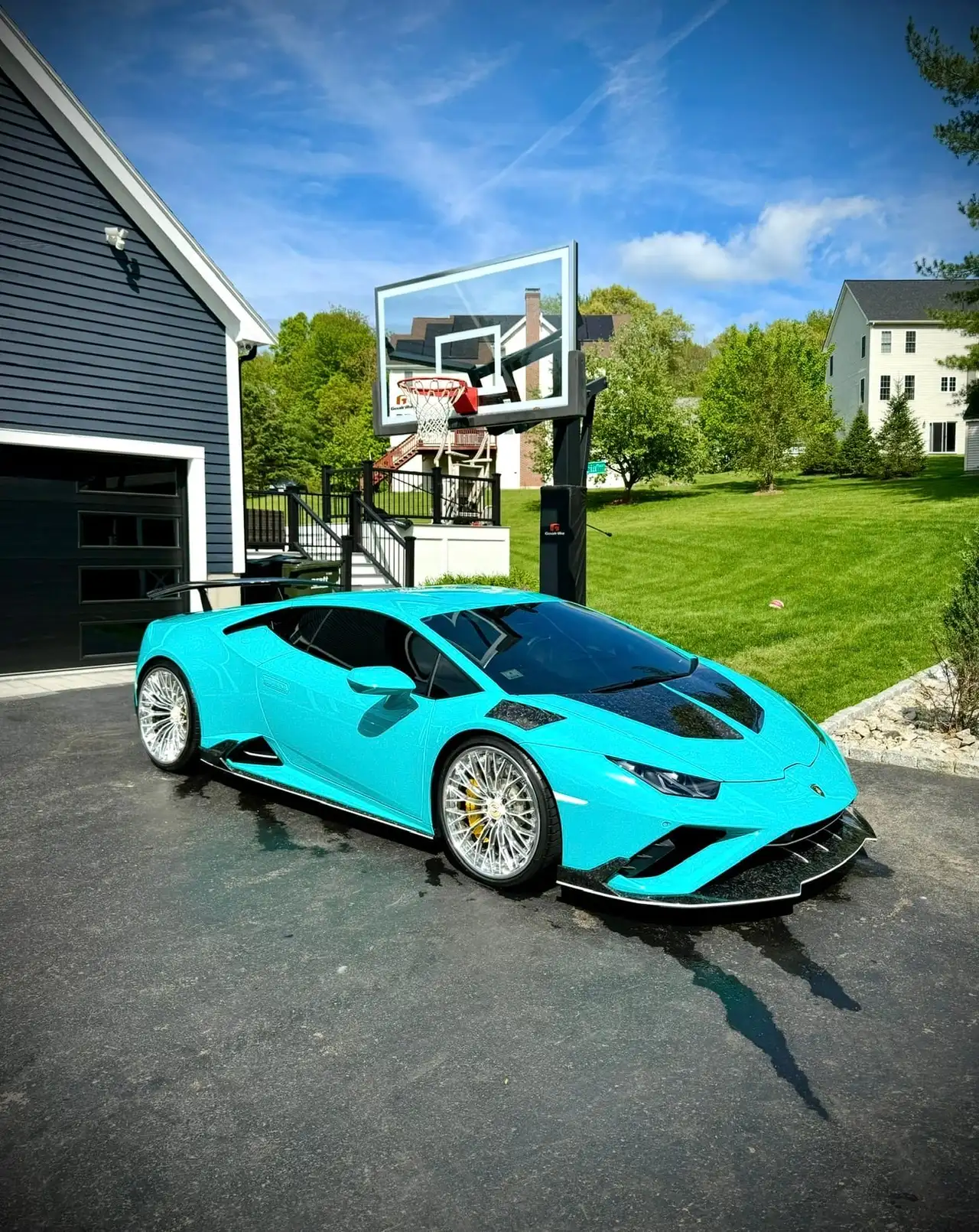 Lamborghini Huracan mobile detailing Webster MA area