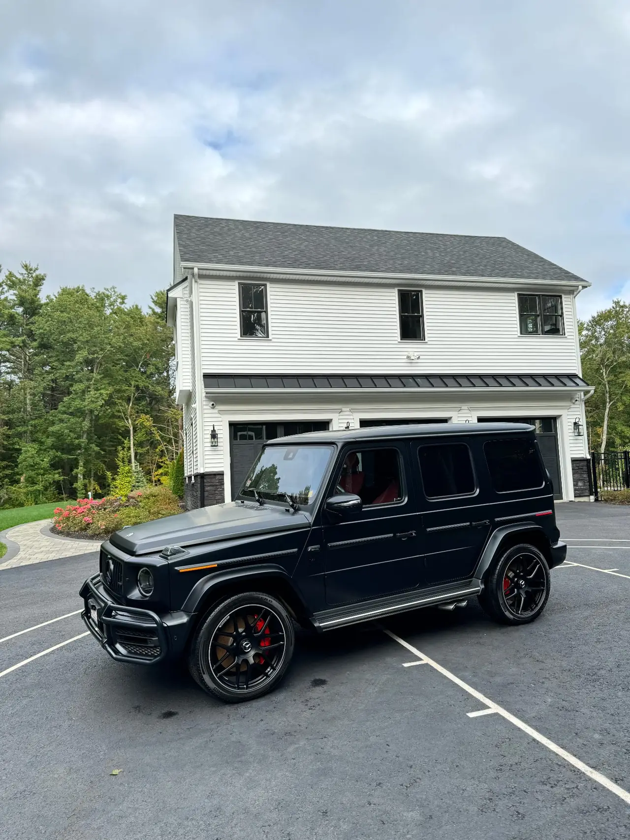 Mercedes G63 AMG black PPF Shrewsbury MA