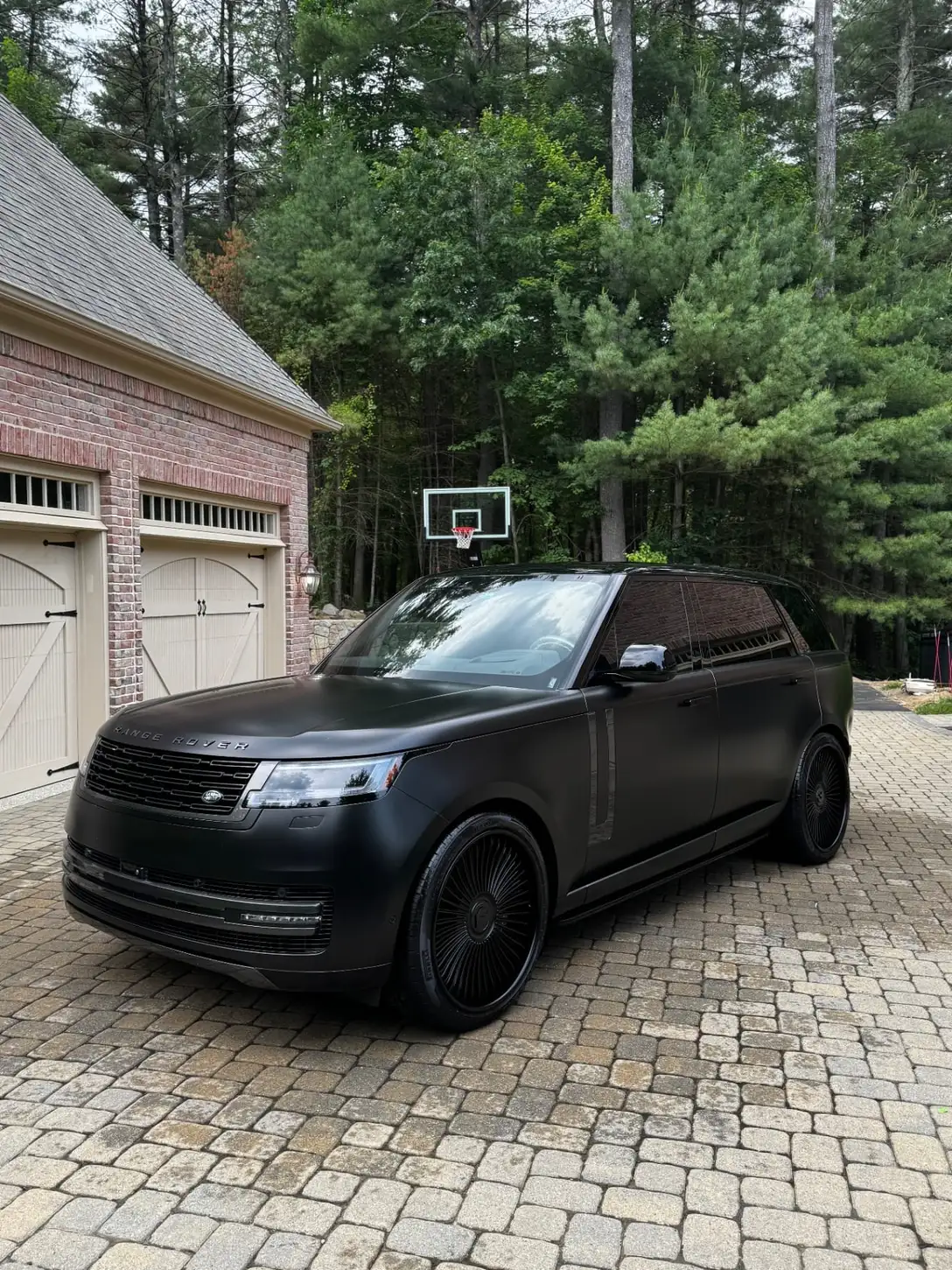 Range Rover matte PPF protection Sterling MA