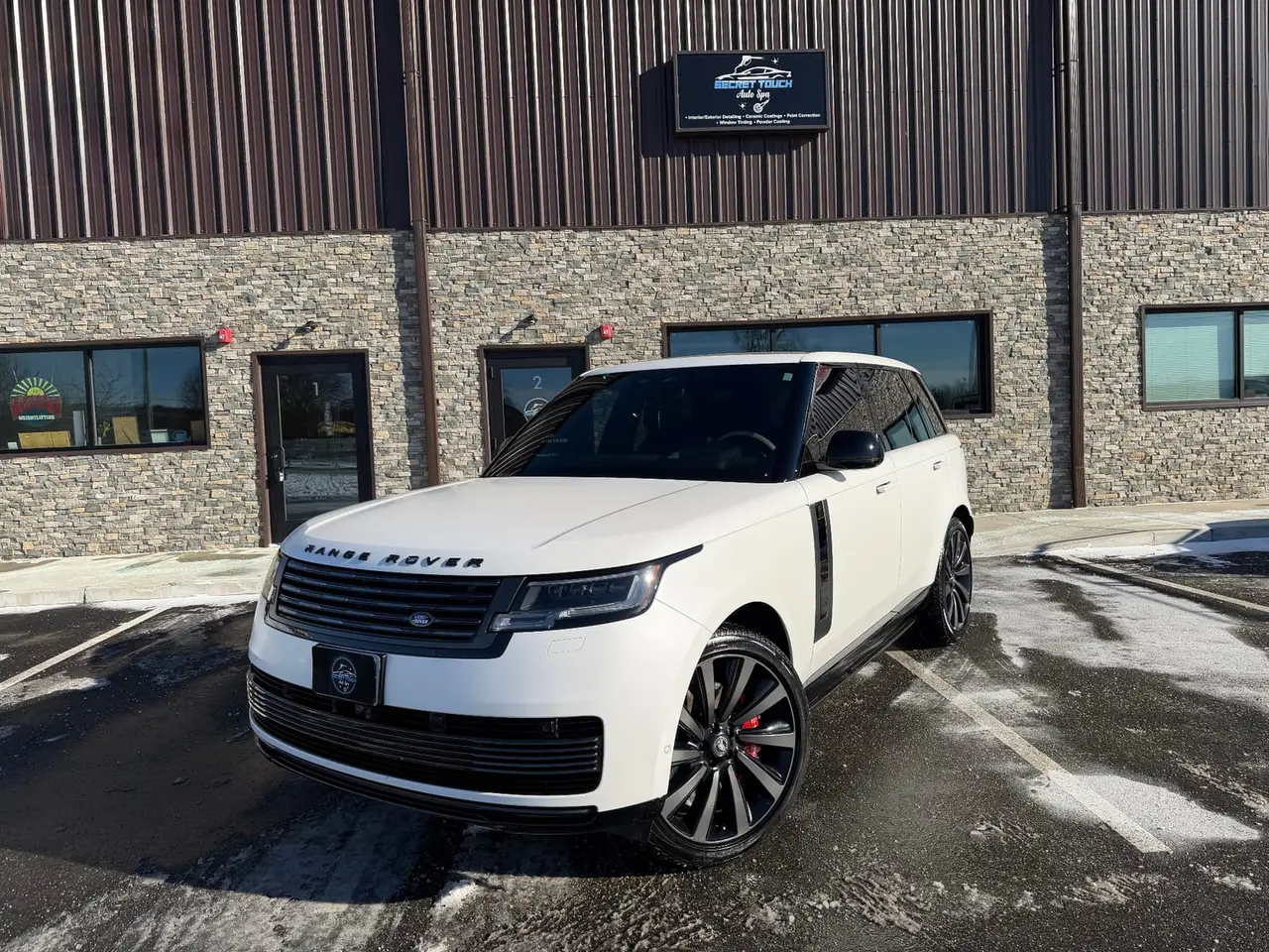 Range Rover PPF at Secret Touch Auto Spa near Holden MA